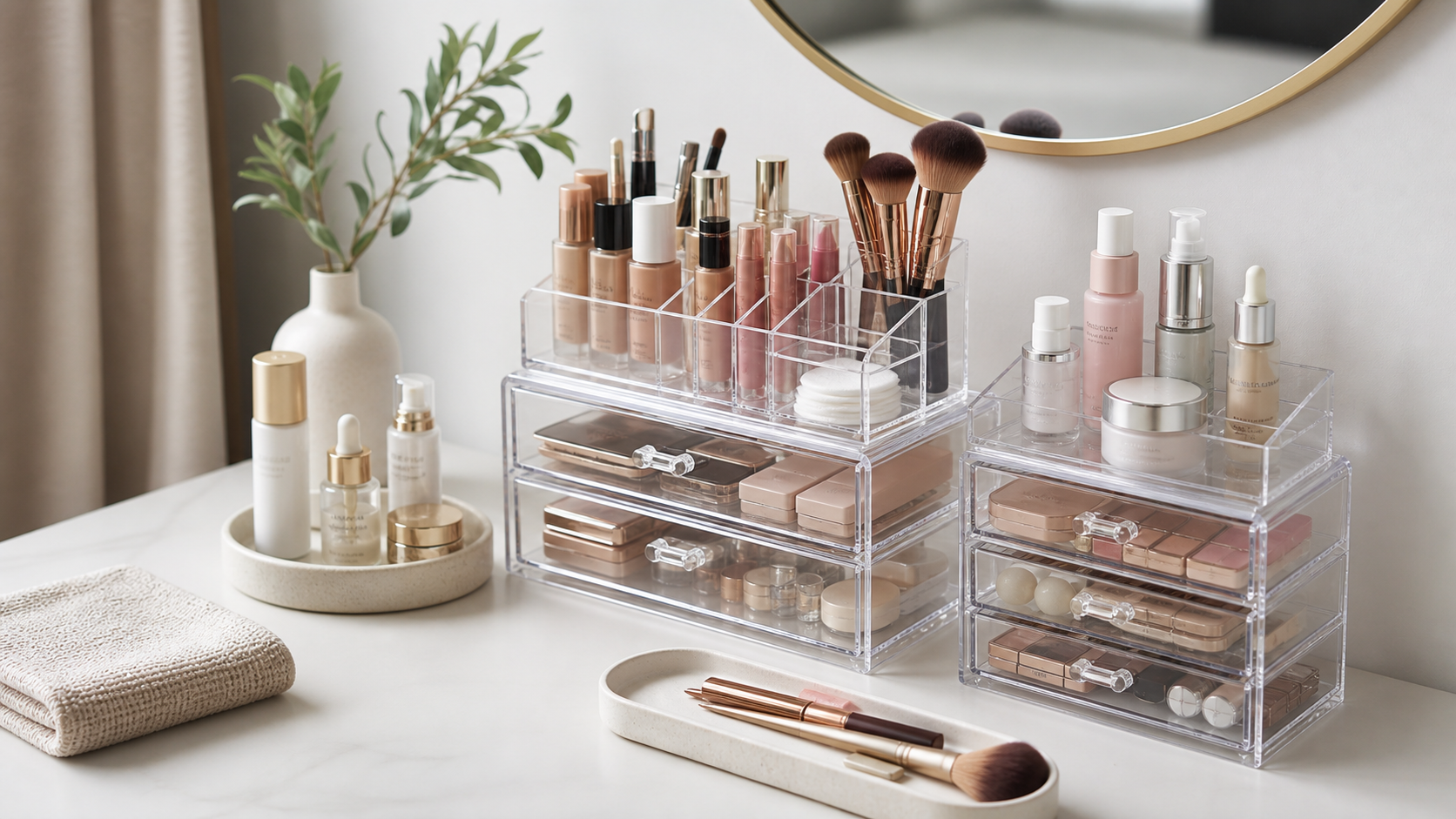 Trusted Makeup Storage Solutions for Small Spaces from Ordalya