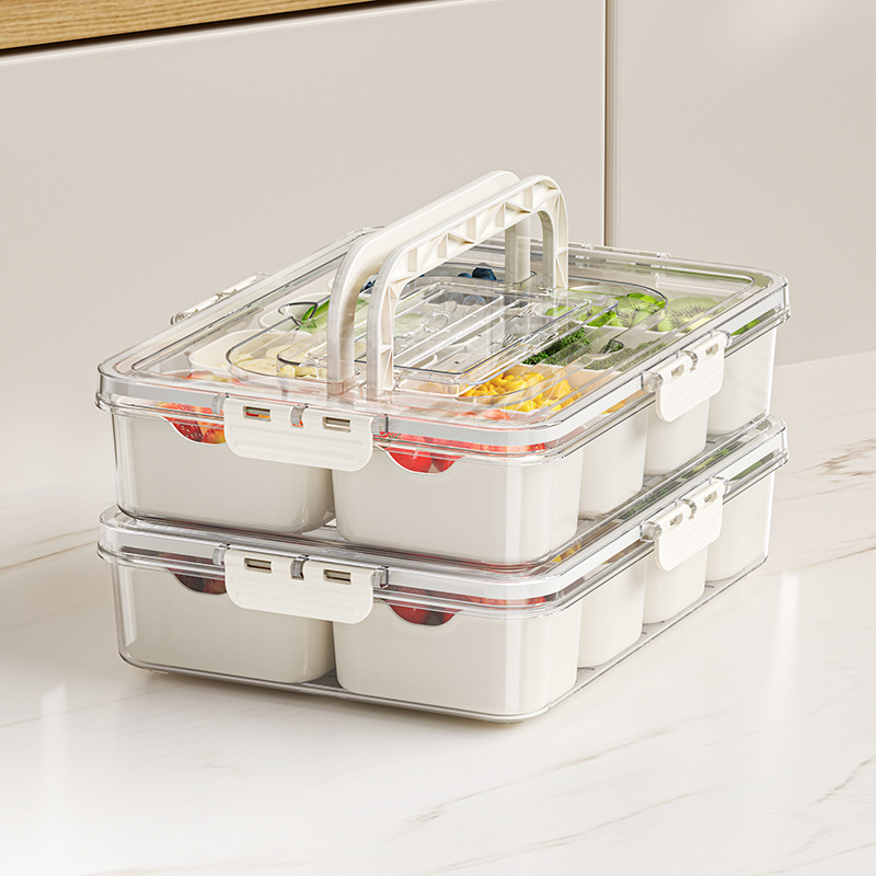 8-Grid Snack Organizer Box – Keep Your Food Fresh & Perfectly Organized image 4