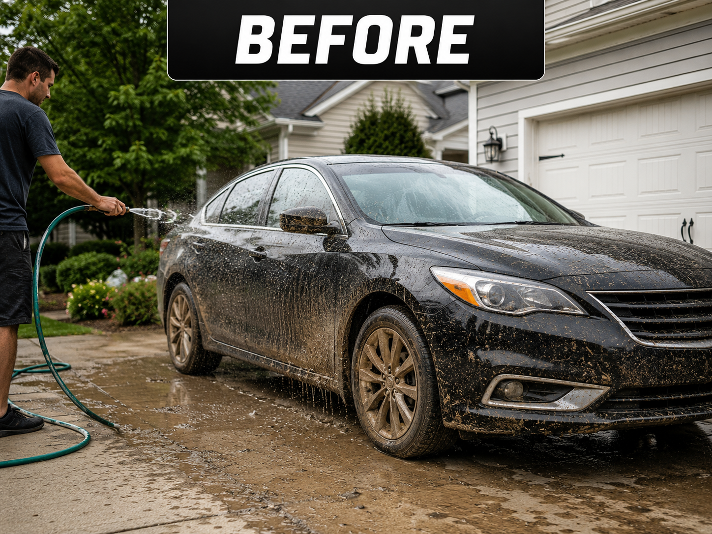 Before using PowerWash Hose Nozzle – Portable Garden Hose Spray for Car, Patio & Outdoor Cleaning