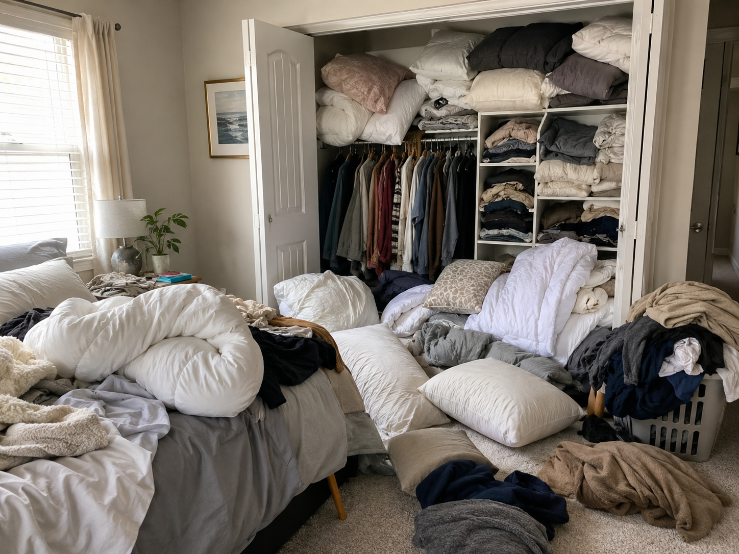 Before using Foldable Clothes & Blanket Storage Bags – 2 Pack