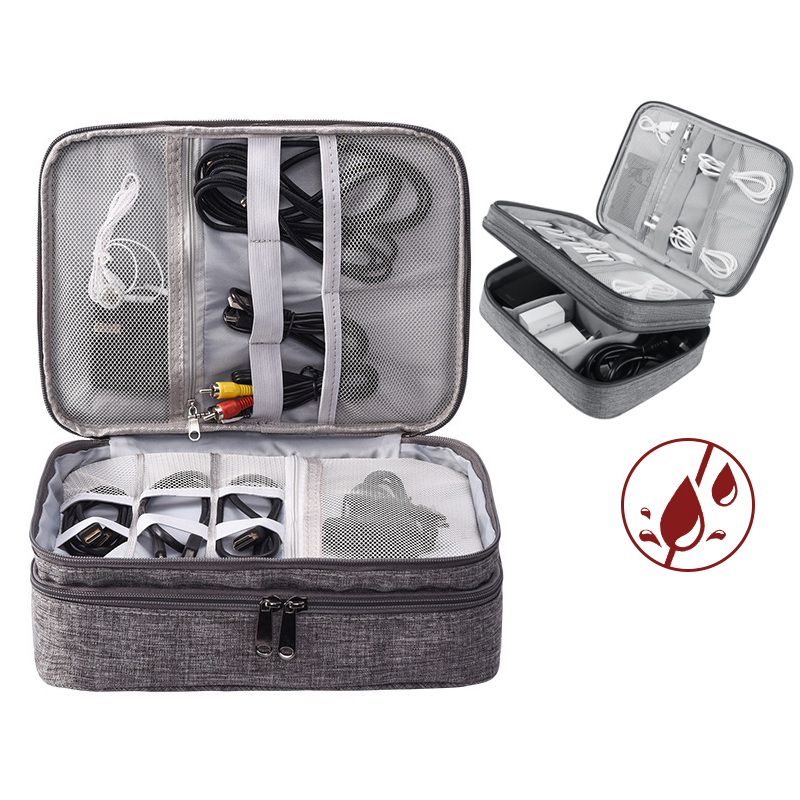 Travel Electronics Organizer Bag for Cables & Chargers - Bags & Travel Accessories product from Ordalya