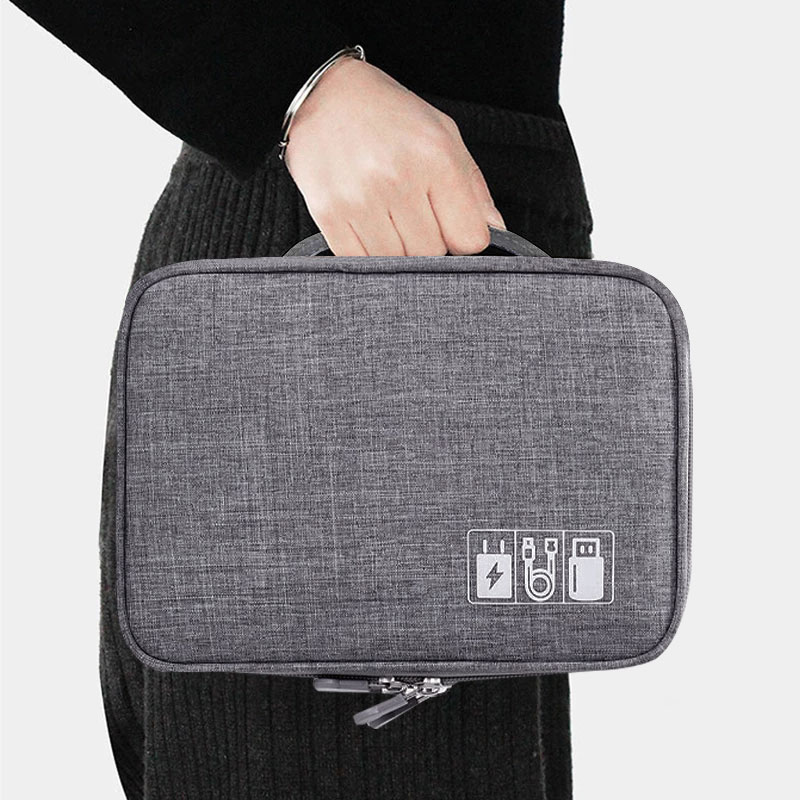 Travel Electronics Organizer Bag for Cables & Chargers image 4