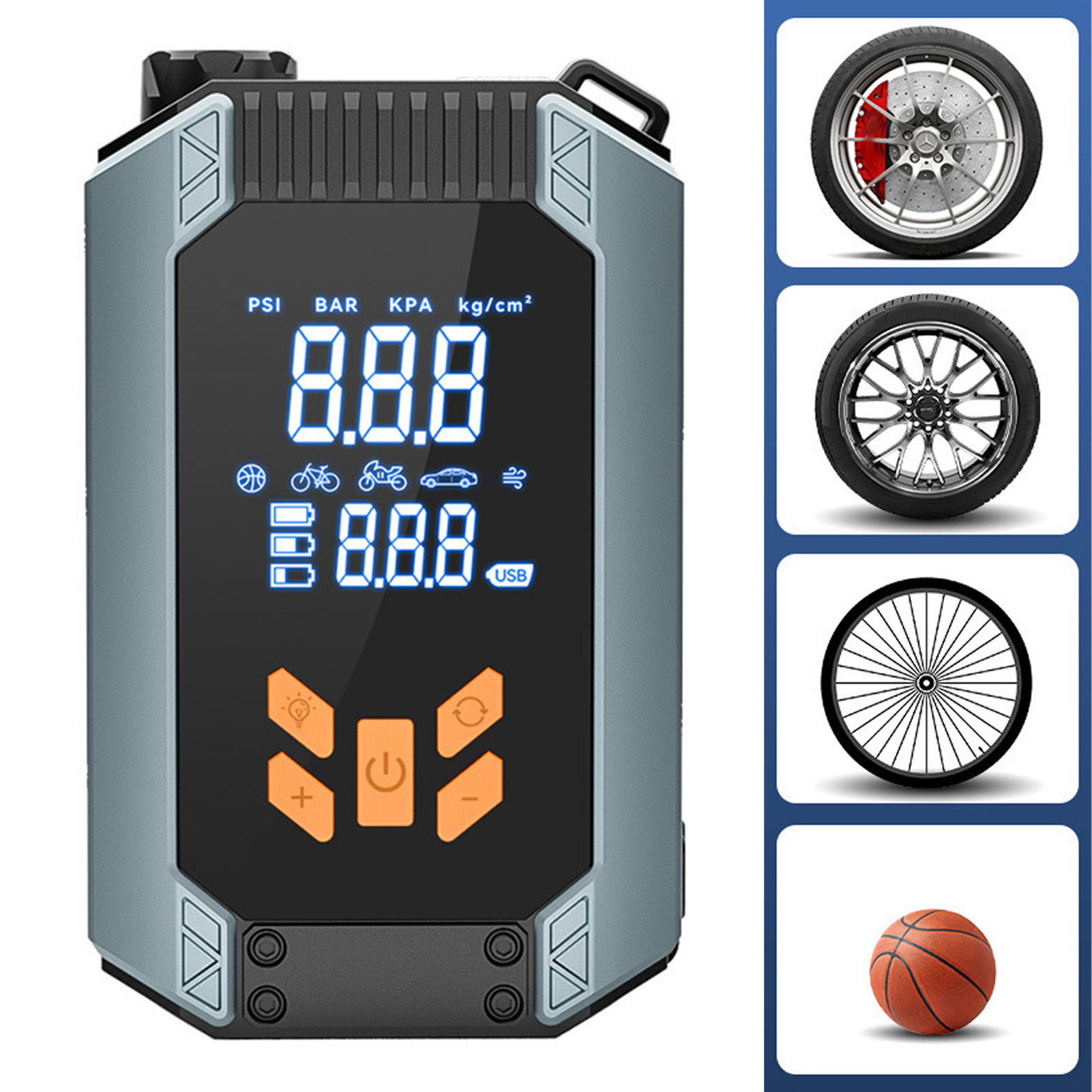 Ordalya AirPro™ 150 PSI Cordless Tire Inflator image 6