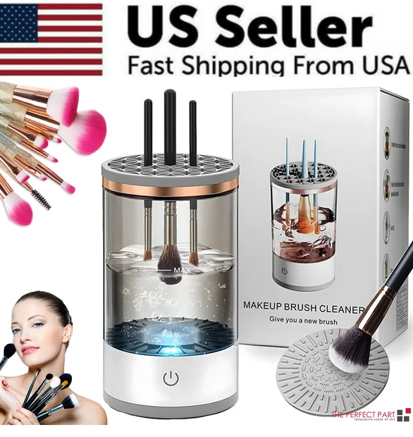 BrushGlow™ Automatic Makeup Brush Cleaner